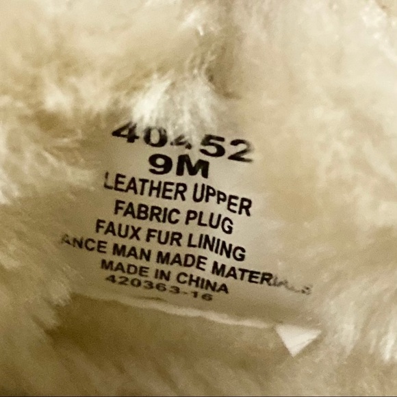 NIB Minnetonka Allie Berber Plug Moccasin Slipper - Picture 11 of 11